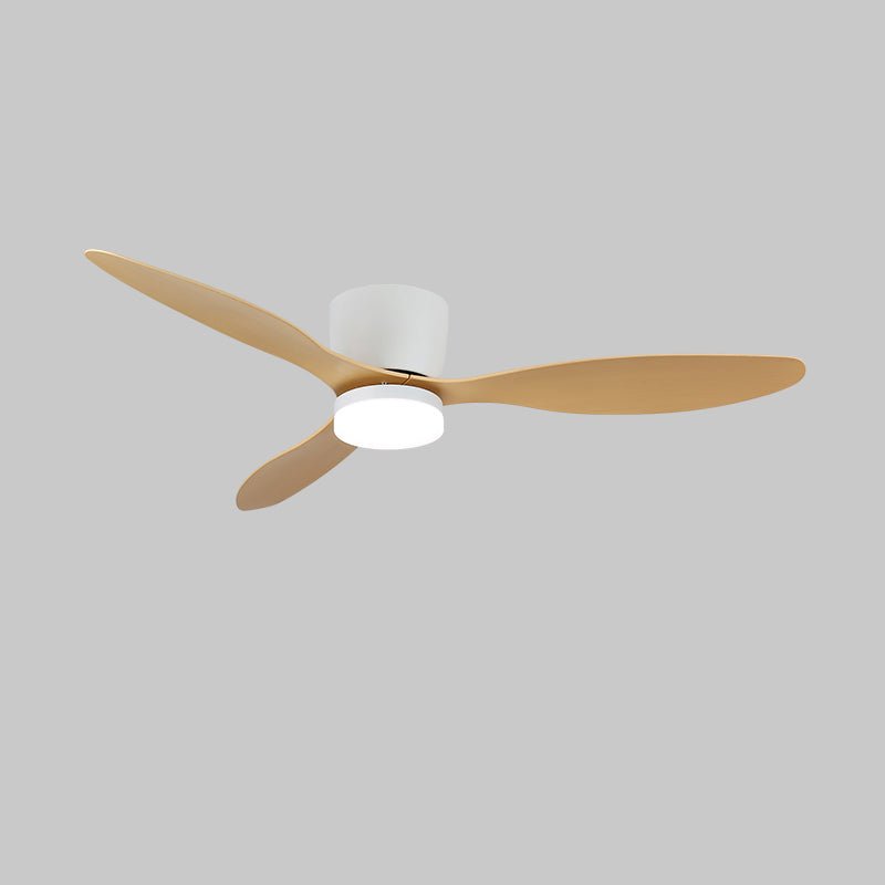 Ventilatore da Soffitto Brinor Minimalista in Legno con Luce