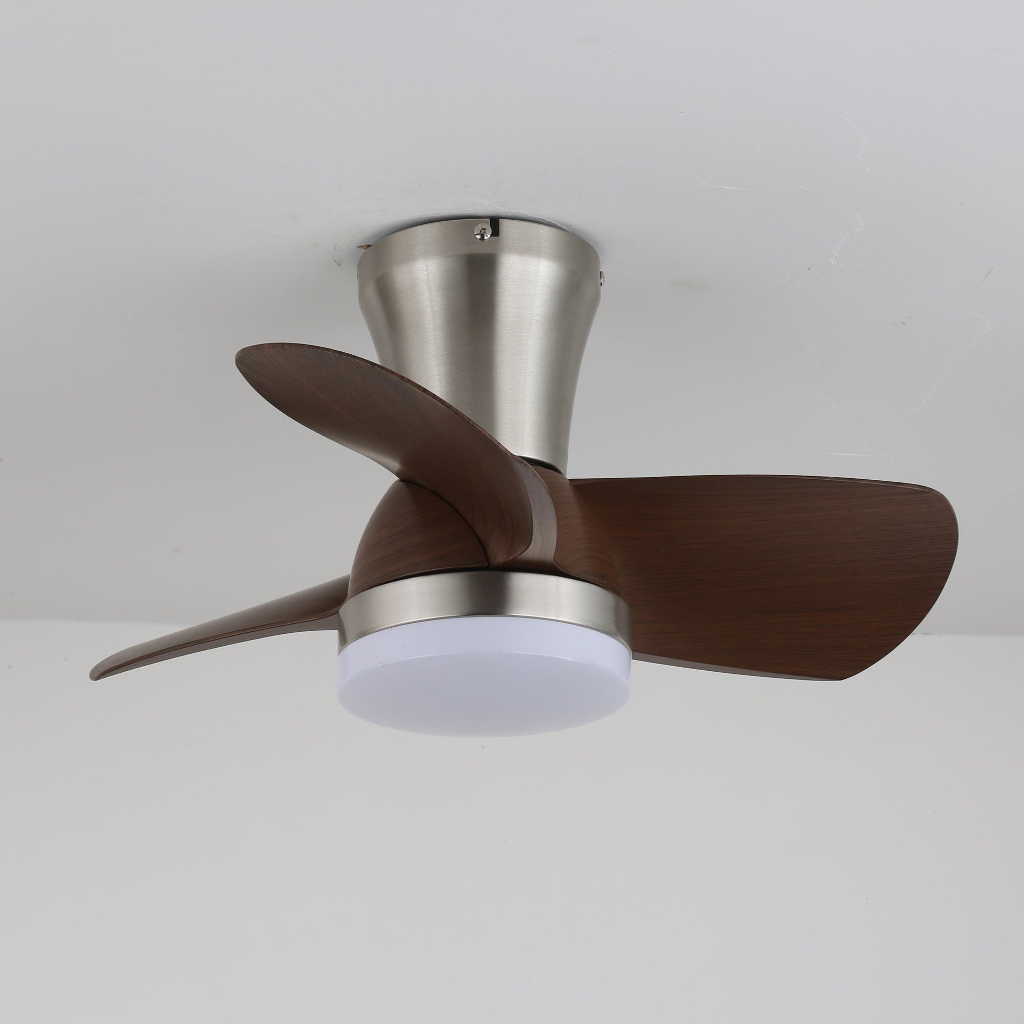 Deynor Ventilatore da soffitto moderno in legno con luce