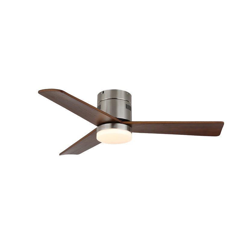 Ventilatore da Soffitto con Luce Eris Minimalista in Legno