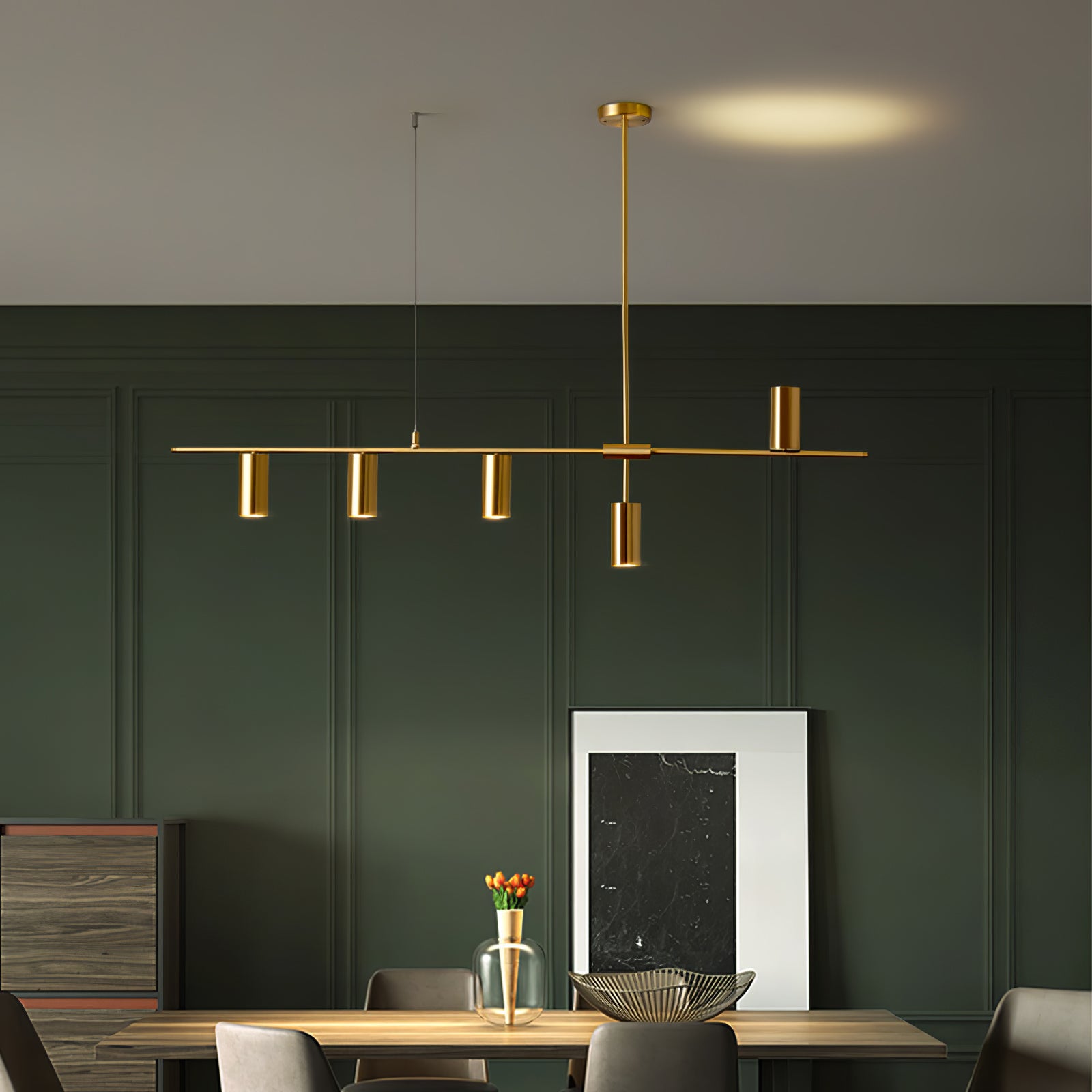 Cassandra Linear Chandelier - Blowlighting