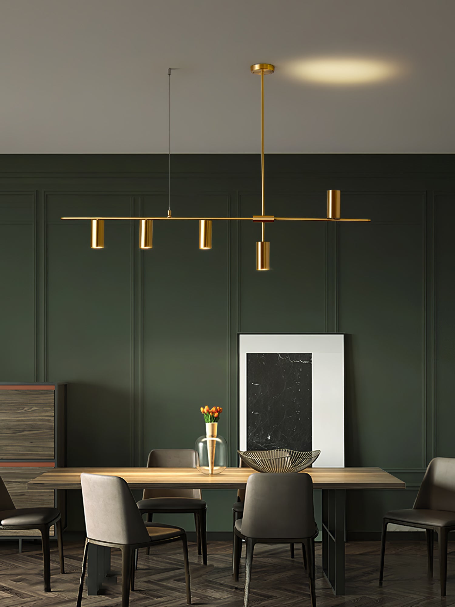 Cassandra Linear Chandelier - Blowlighting