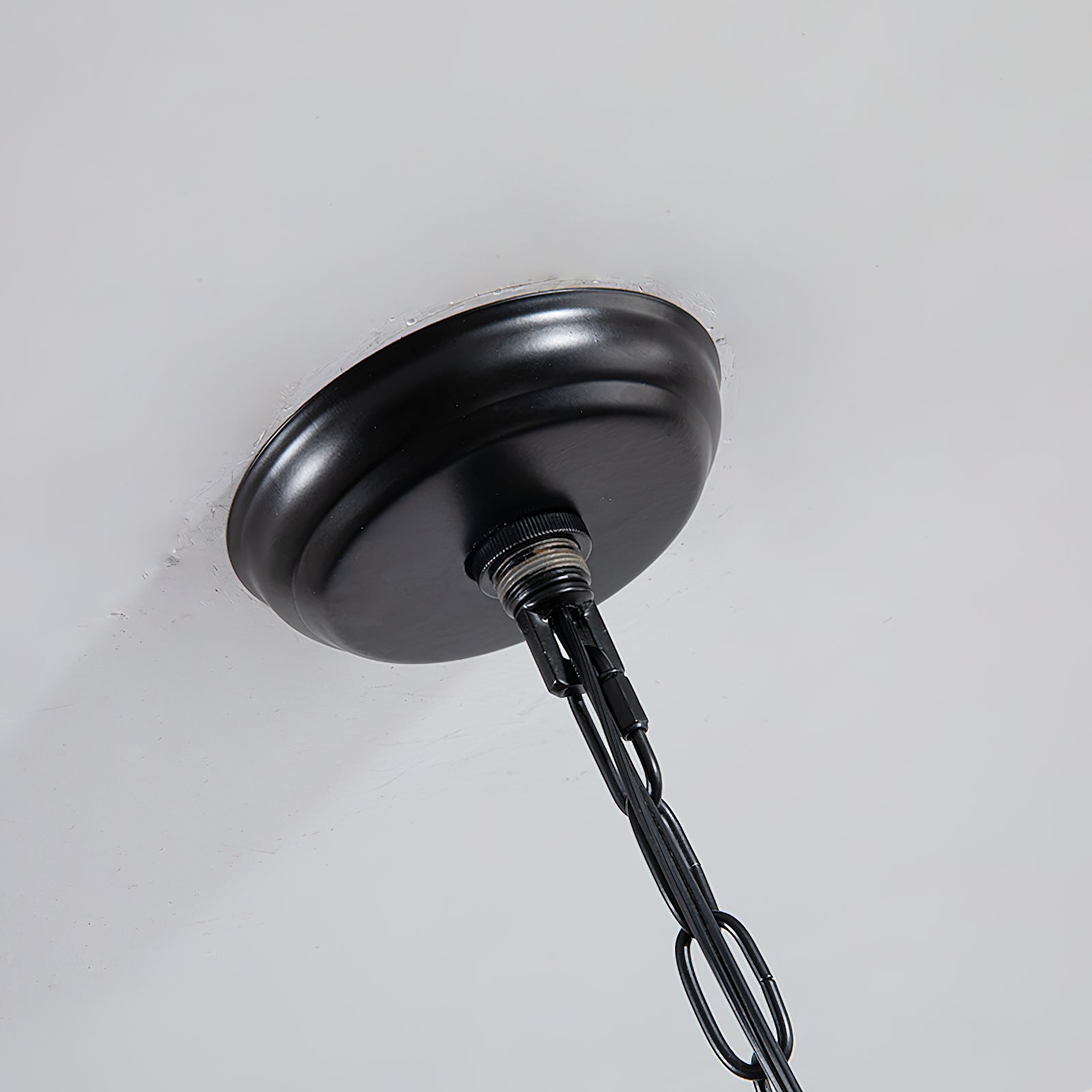 Afralia Modern Industrial Wooden Chandelier - Lamp Copper