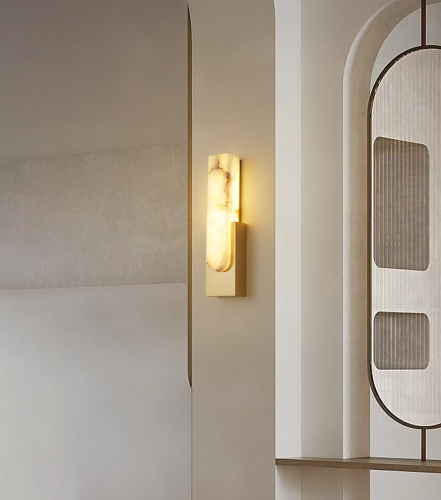 Claudia Alabaster Wall Light - Neutralighting