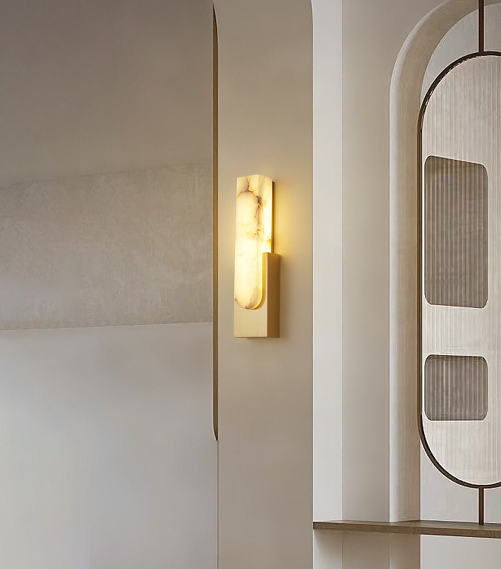 Claudia Alabaster Wall Light - Neutralighting