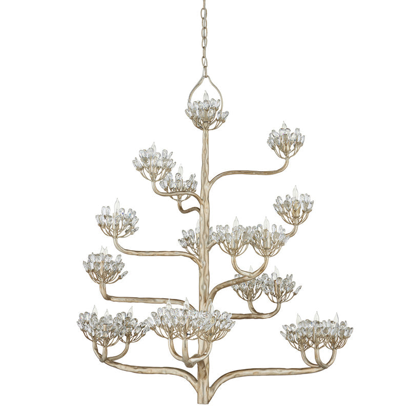 Agave Postmodern Luxury Americana Crystal Chandelier - Lamp Copper