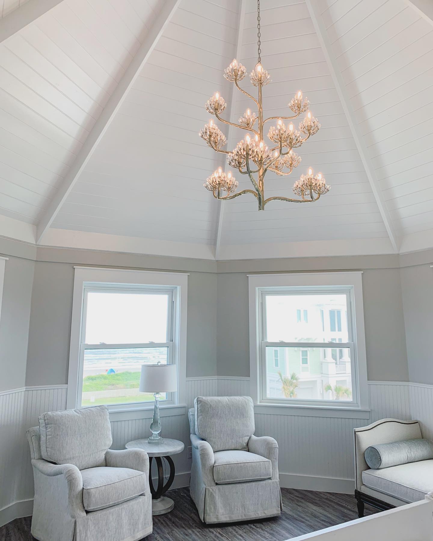 Agave Postmodern Luxury Americana Crystal Chandelier - Lamp Copper