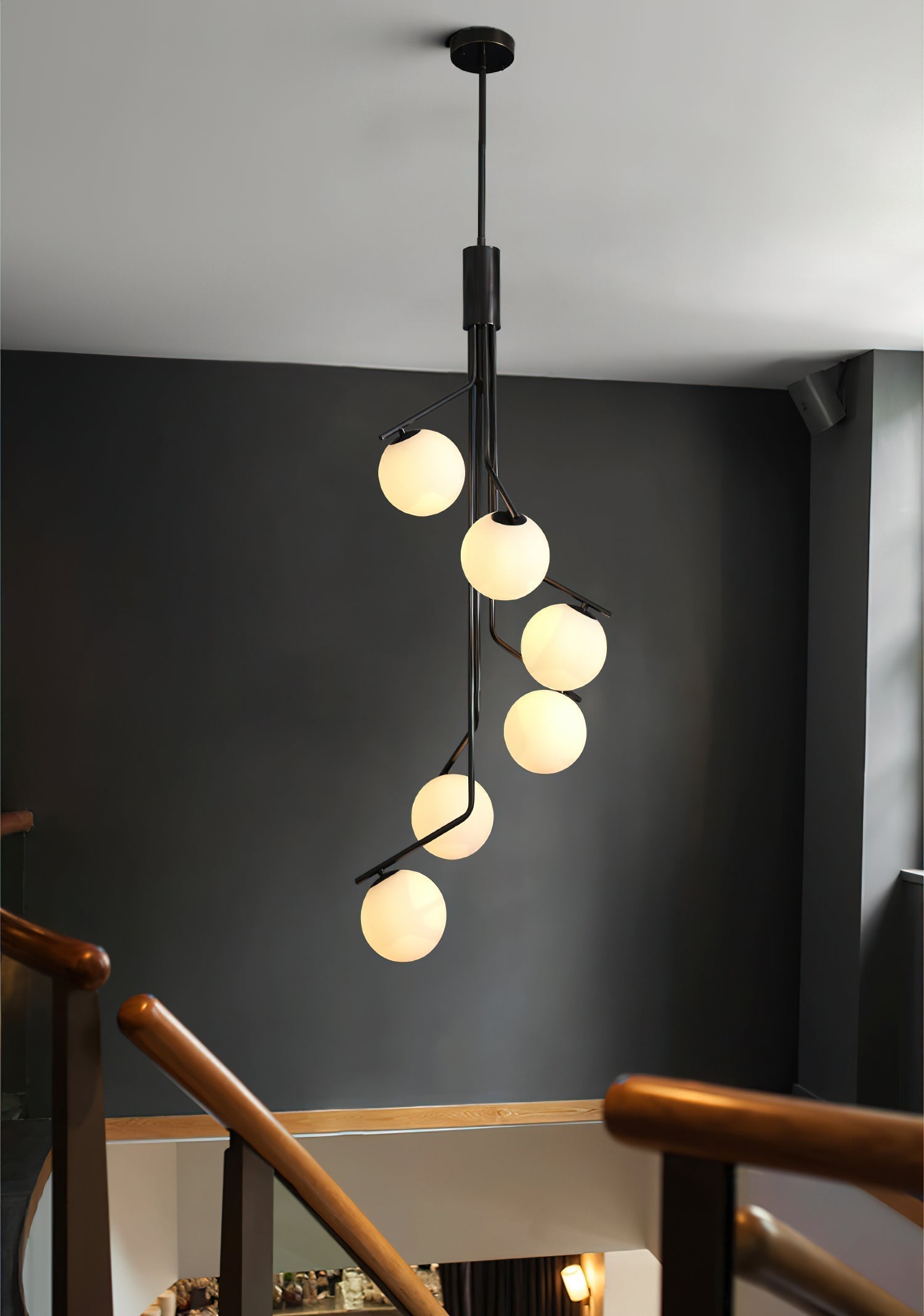 Ageet Modern Minimalist Glass Pendant Light - Lamp Copper