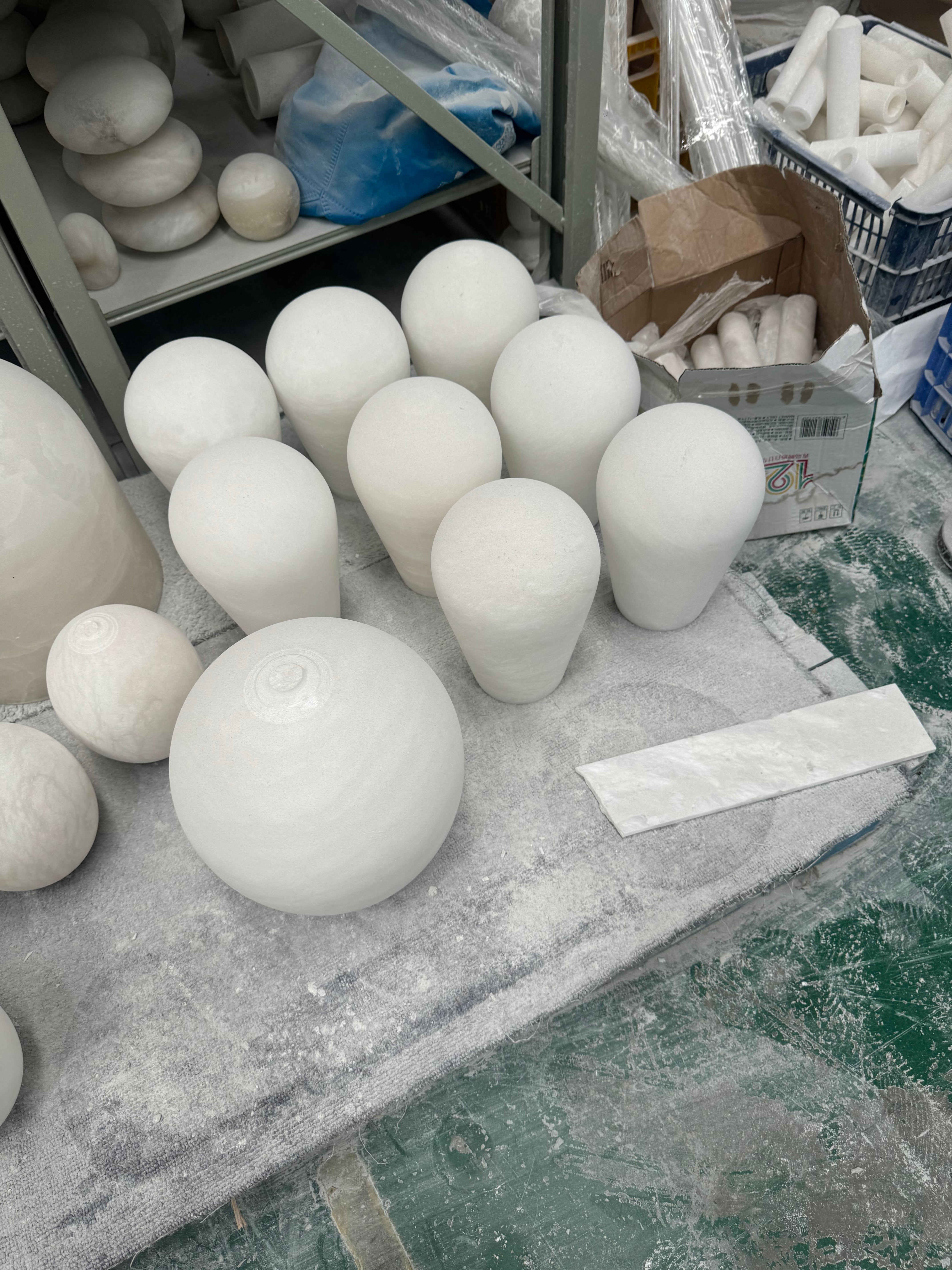 Lyvenisra Modern Minimalist Rectangular Alabaster Wall Lamp - Lamp Copper