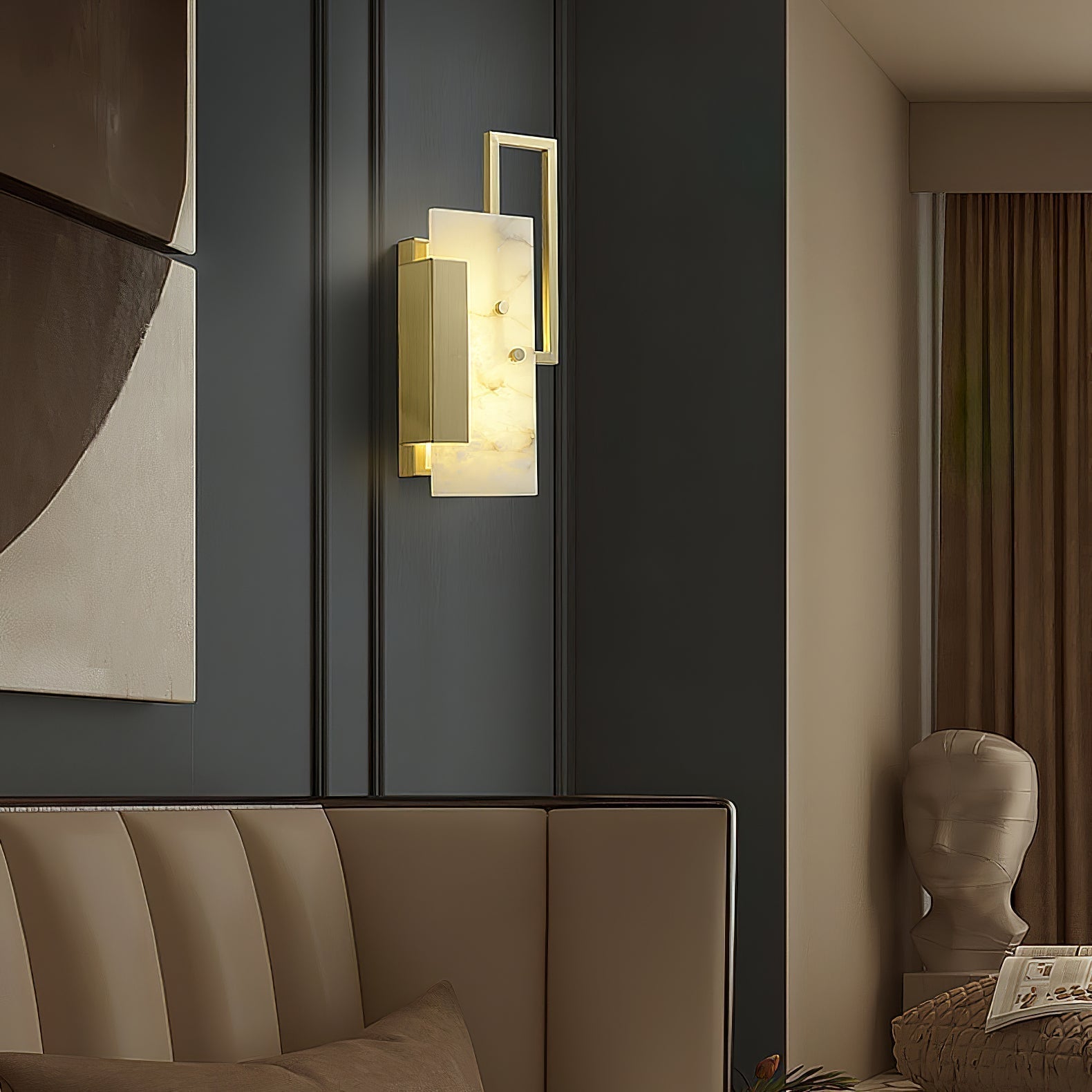 Orion Alabaster Wall Lamp - Neutralighting