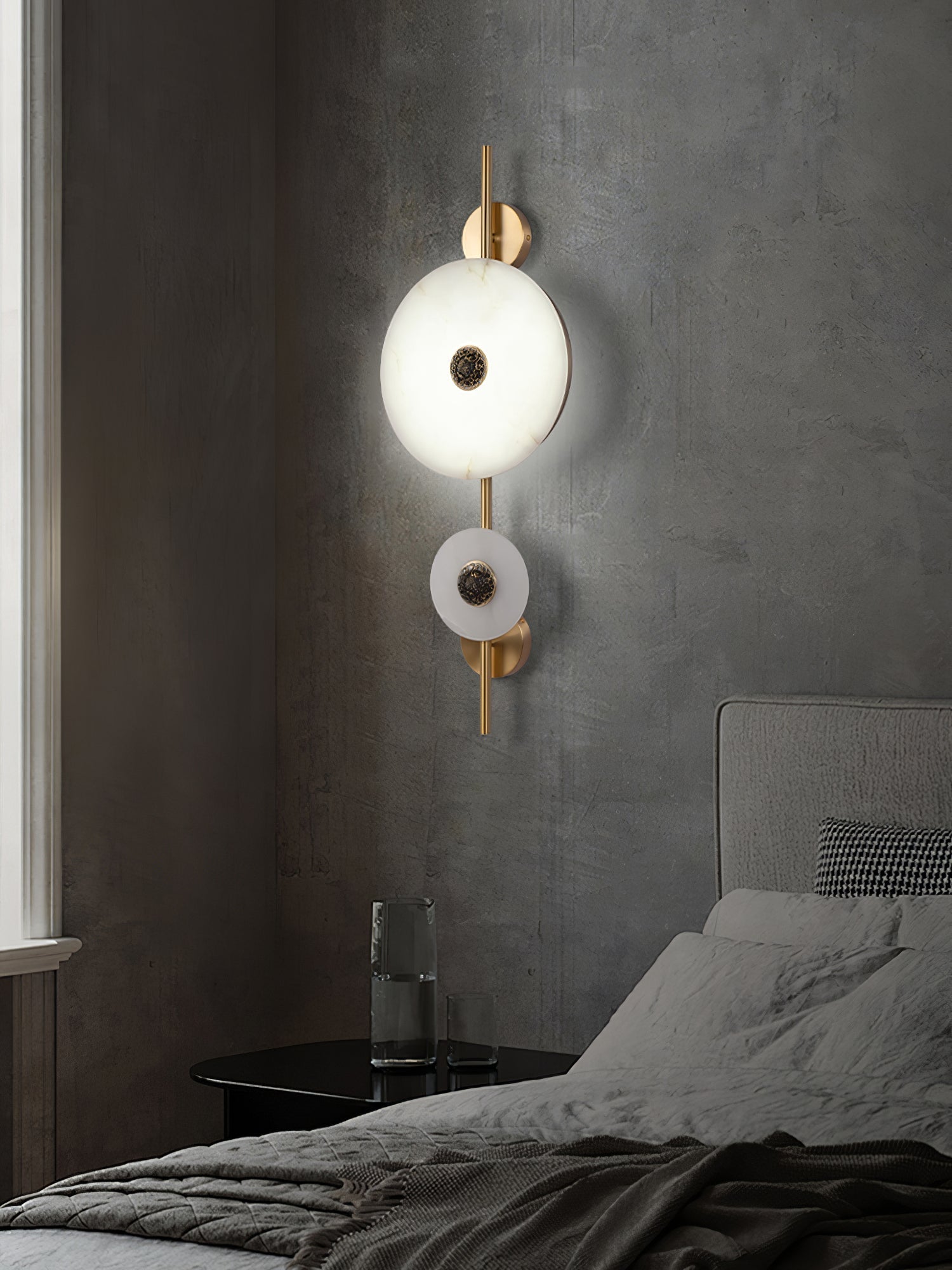 Evadne Alabaster Wall Lamp - Neutralighting