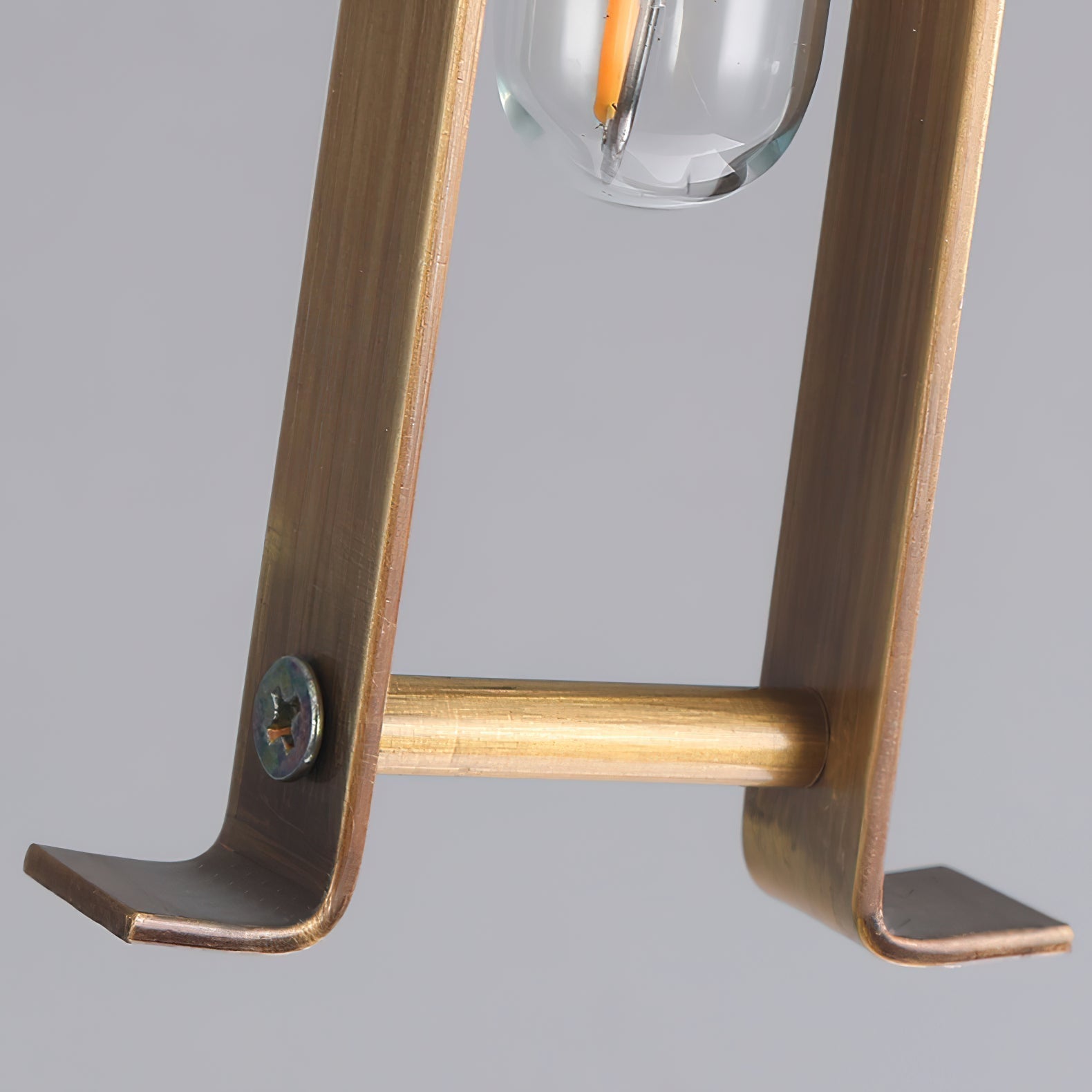 Alabaster Individual Creativity Flute Metal Wall Lamp - Lamp Copper