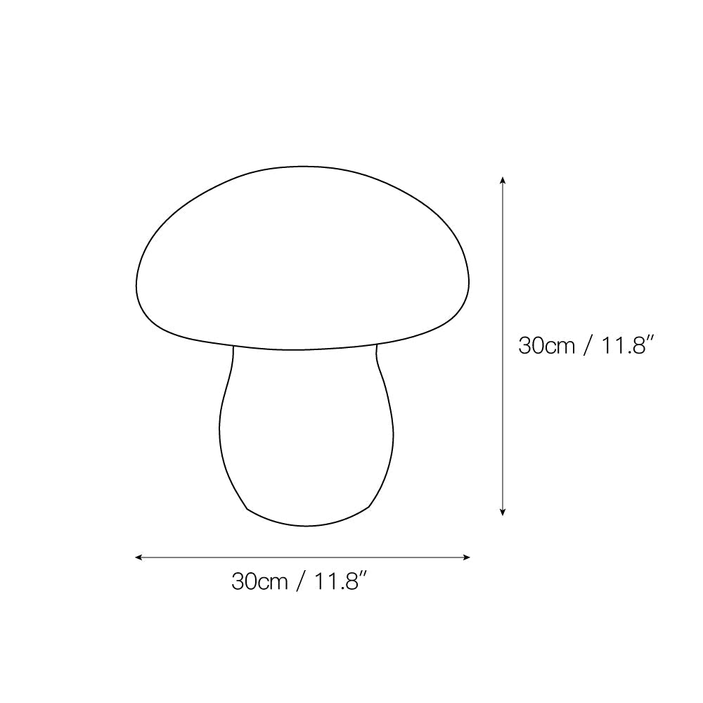 Alabaster Mushroom Table Lamp - Lamp Copper
