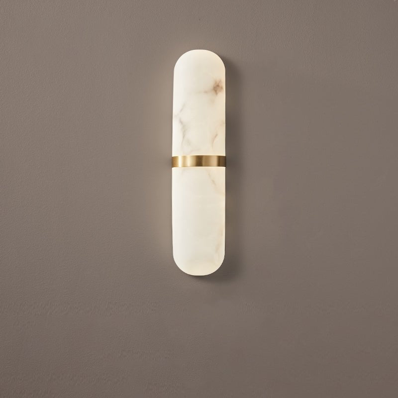 Vitheion Minimalist Alabaster Wall Light - Neutralighting