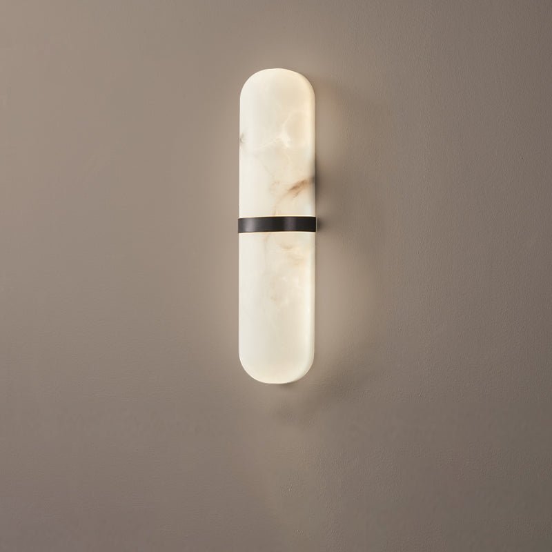 Vitheion Minimalist Alabaster Wall Light - Neutralighting