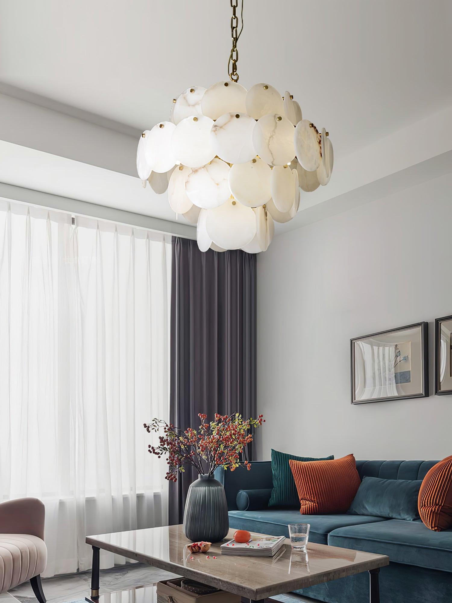 Ulorir Alabaster Chandelier - Neutralighting