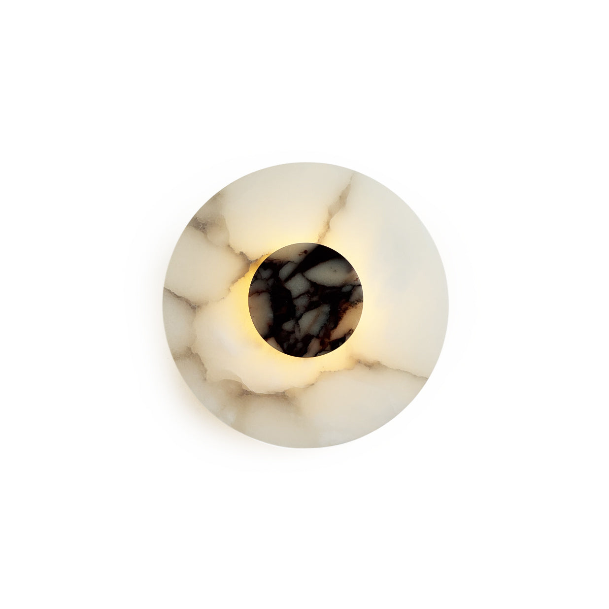 Rauduvyi Modern Minimalist Alabaster Wall Lamp - Lamp Copper