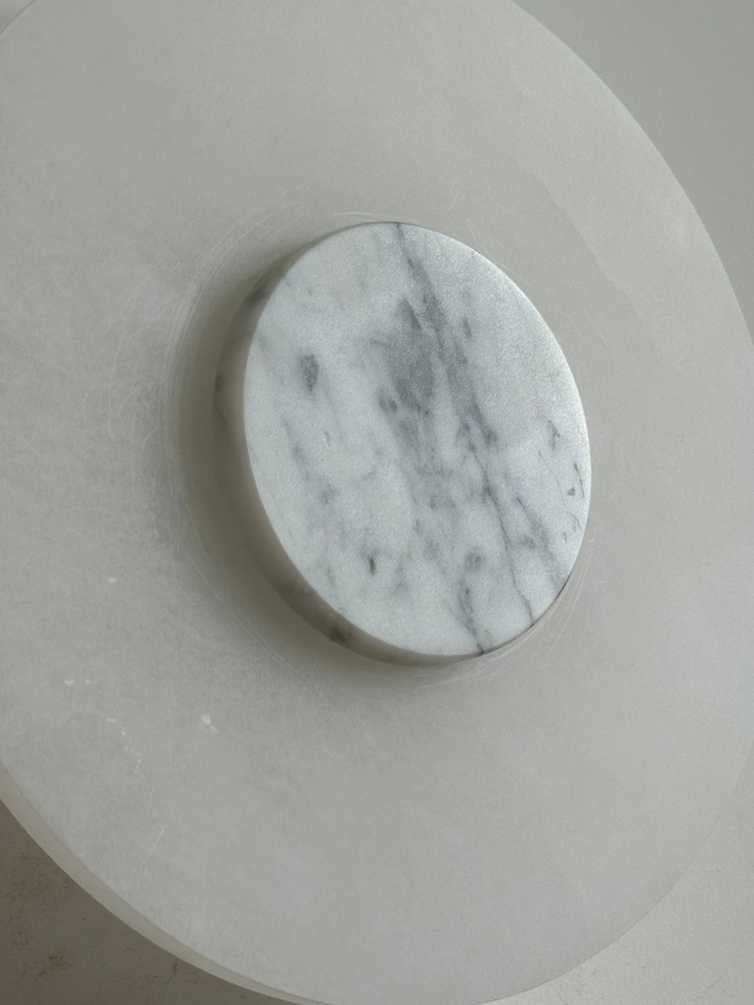 Rauduvyi Modern Minimalist Alabaster Wall Lamp - Lamp Copper