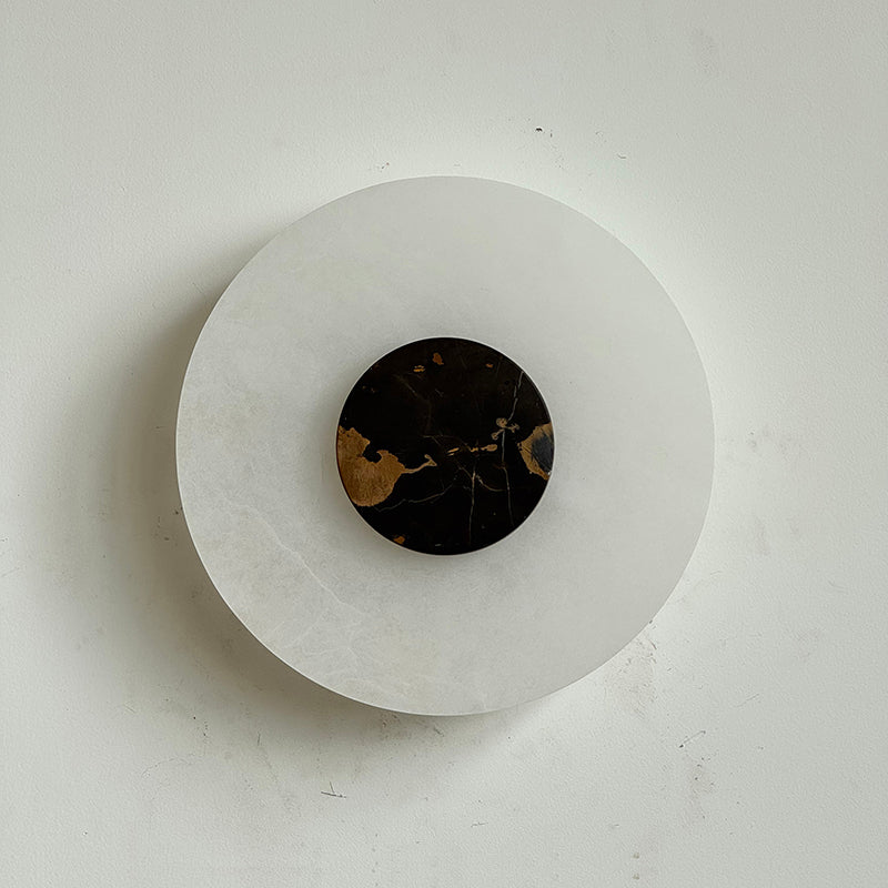 Rauduvyi Modern Minimalist Alabaster Wall Lamp - Lamp Copper