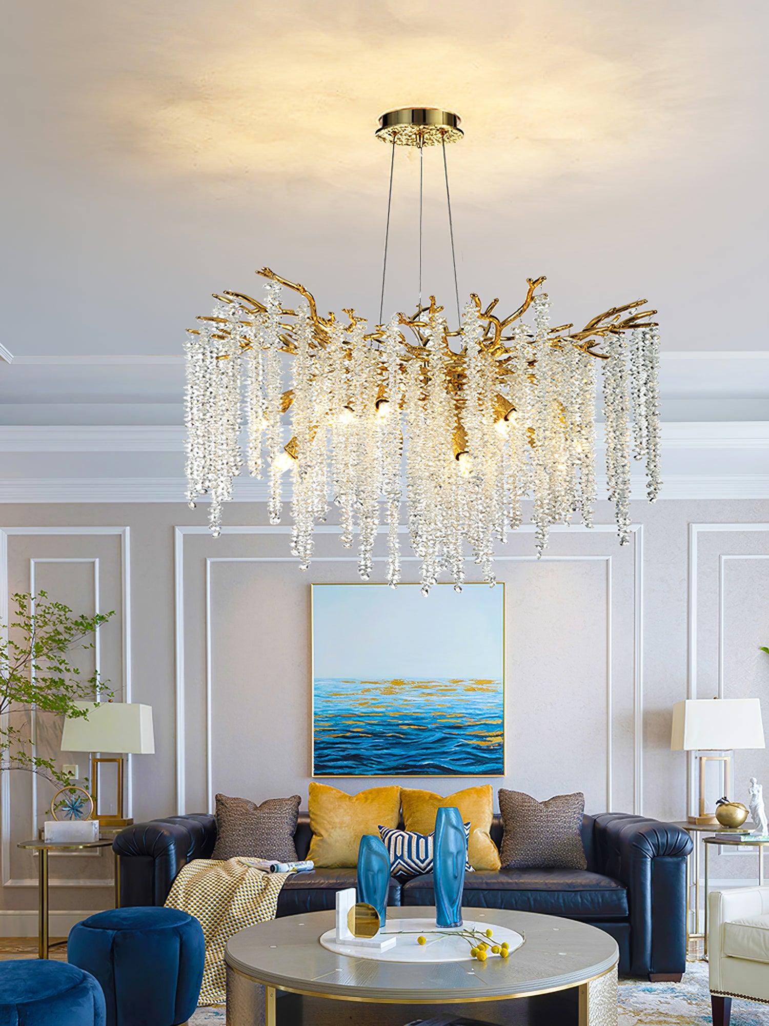 Albero Crystal Chandelier - Blowlighting