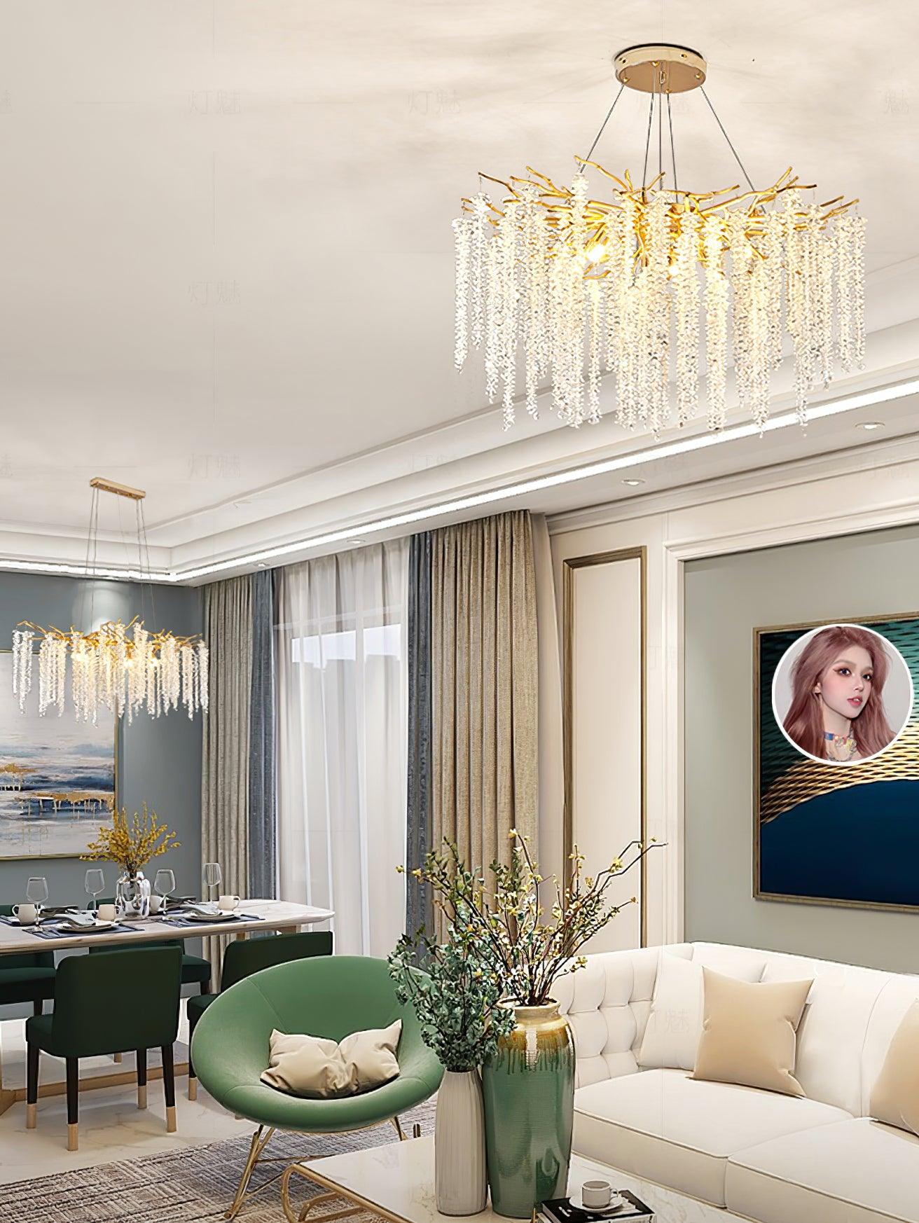 Albero Crystal Chandelier - Blowlighting