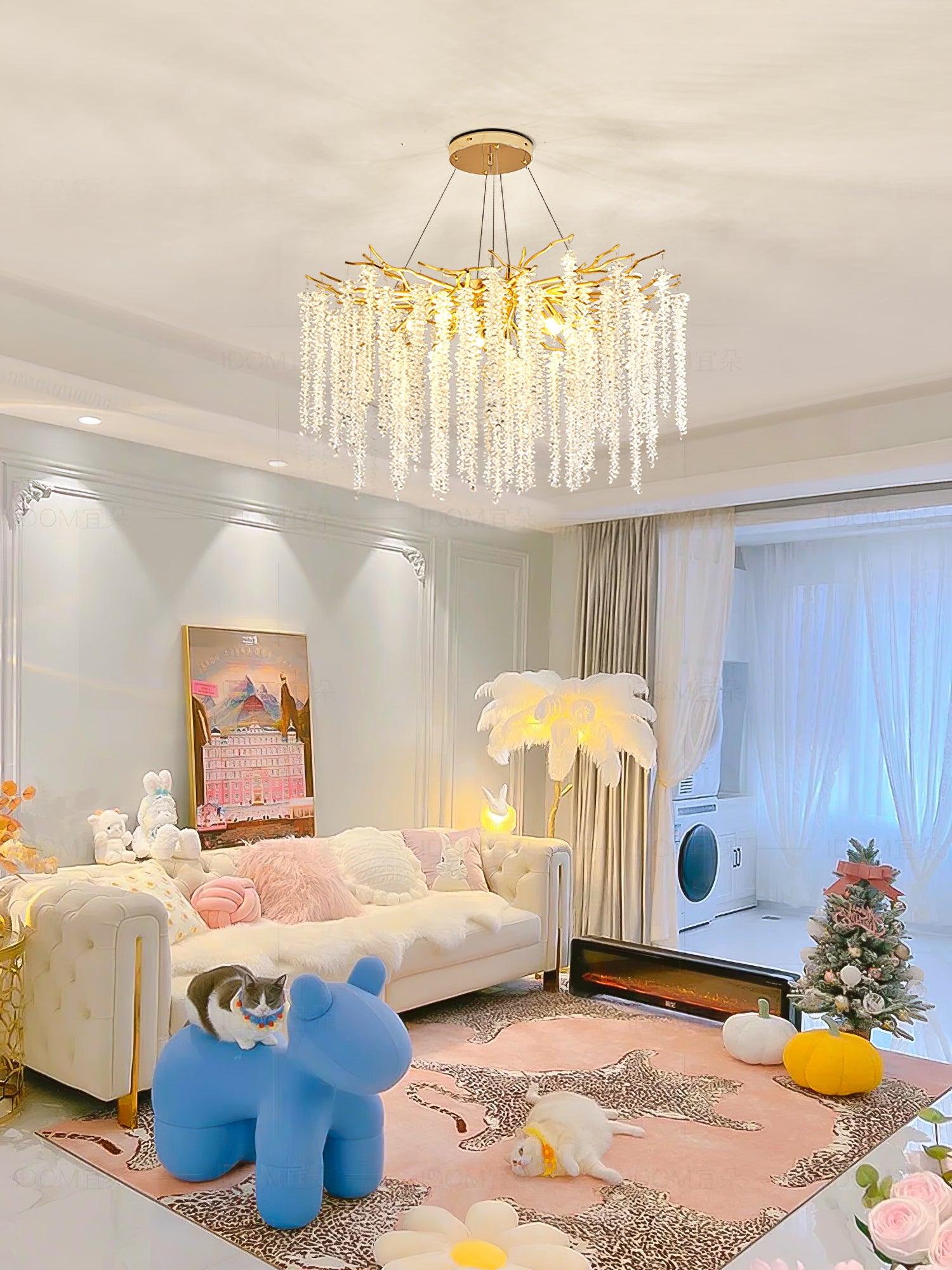 Albero Crystal Chandelier - Blowlighting