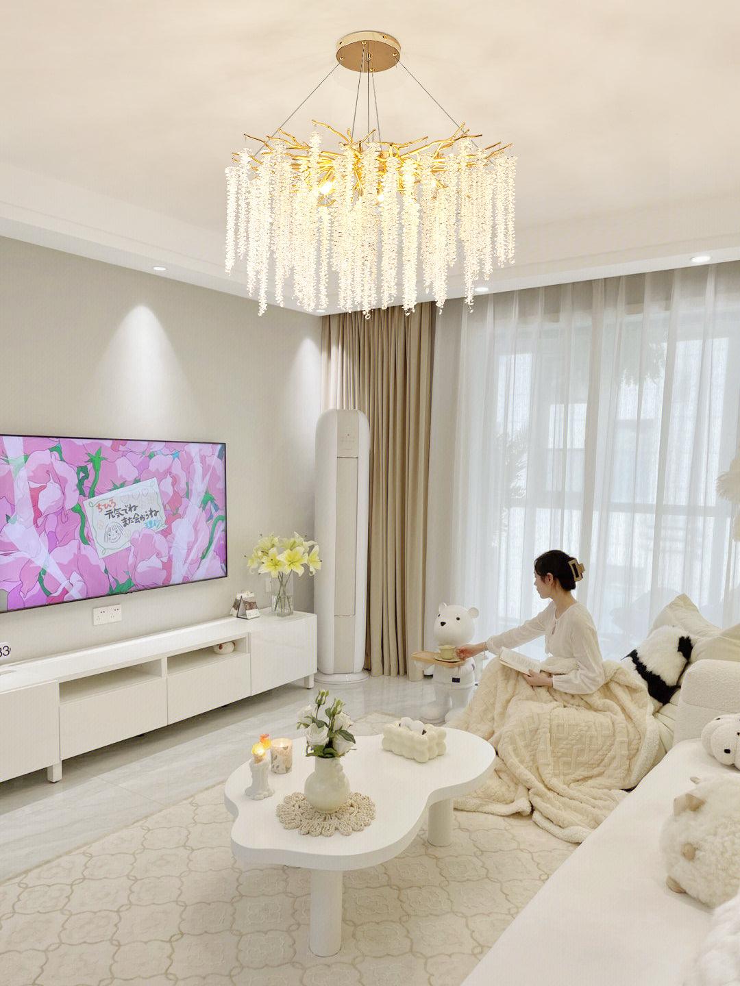 Albero Crystal Chandelier - Blowlighting