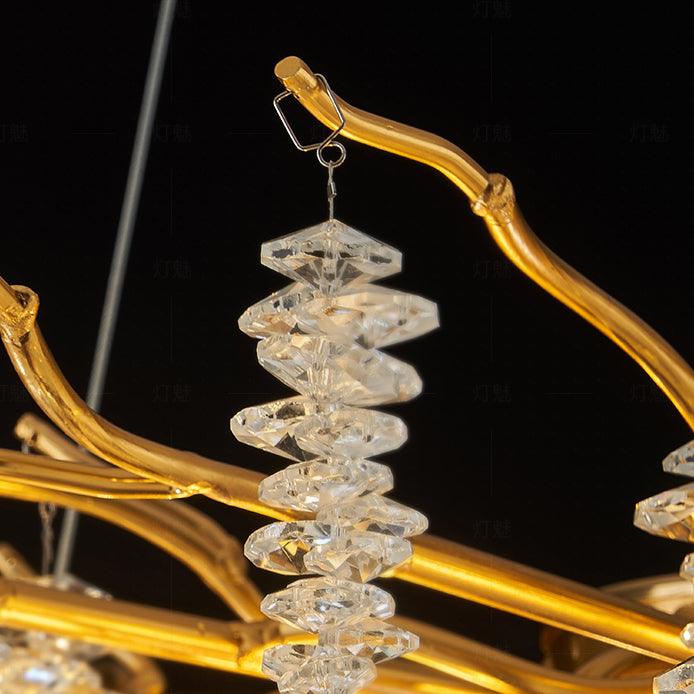 Albero Crystal Chandelier - Blowlighting