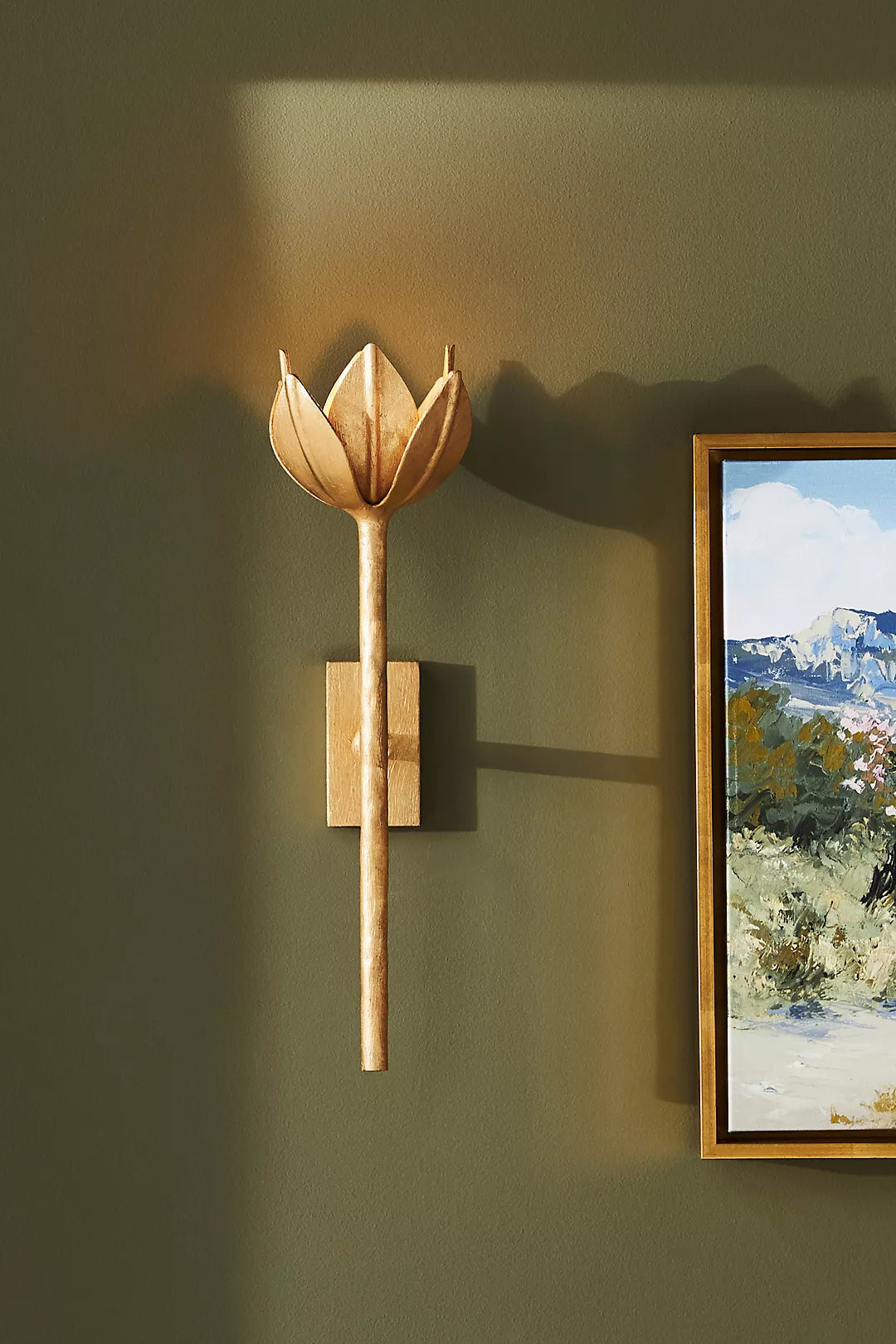 Ulfuvyn Modern Minimalist Brass Wall Lamp - Lamp Copper