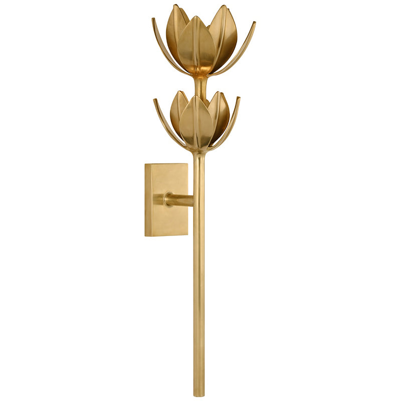 Ulfuvyn Modern Minimalist Brass Wall Lamp - Lamp Copper