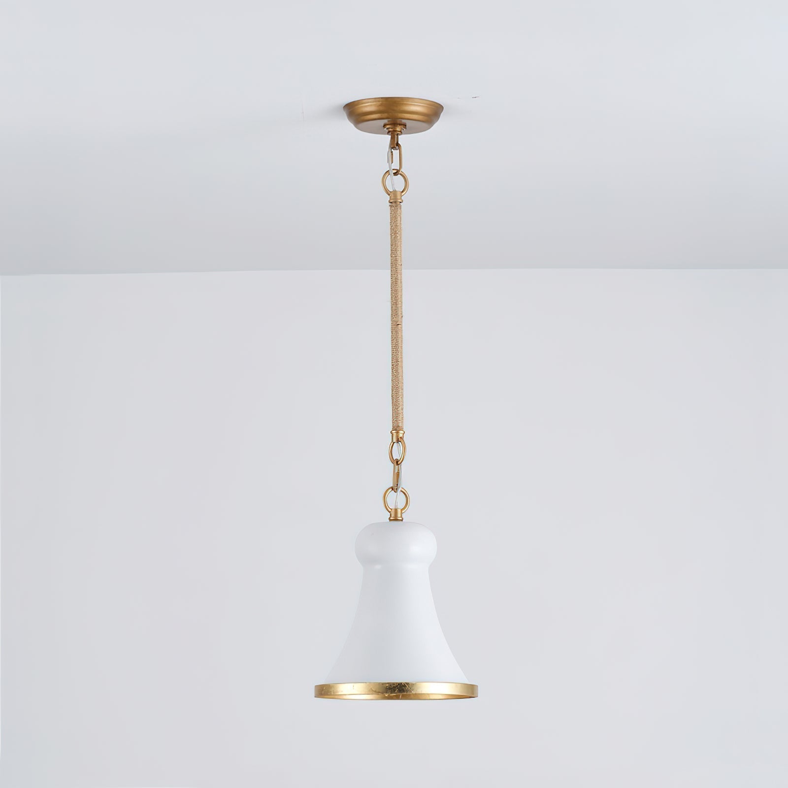 Vatnuvyn Modern Minimalist Metal Pendant Lamp - Lamp Copper