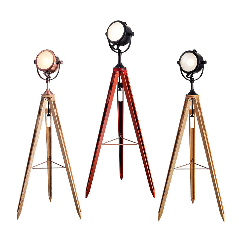 Alfred Tripod Floor Lamp - Lamp Copper