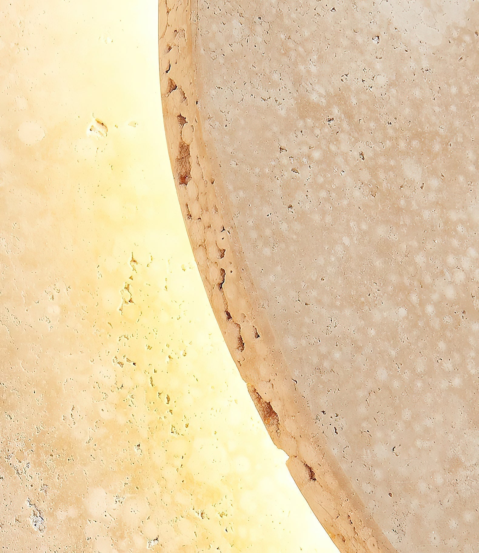 Yrvuvyn Individual Creativity Travertine Wall Lamp - Lamp Copper