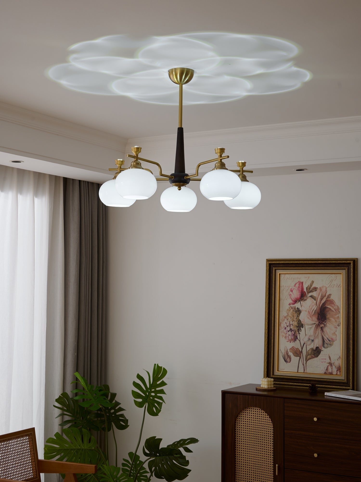 Alistair Sphere Chandelier - Blowlighting