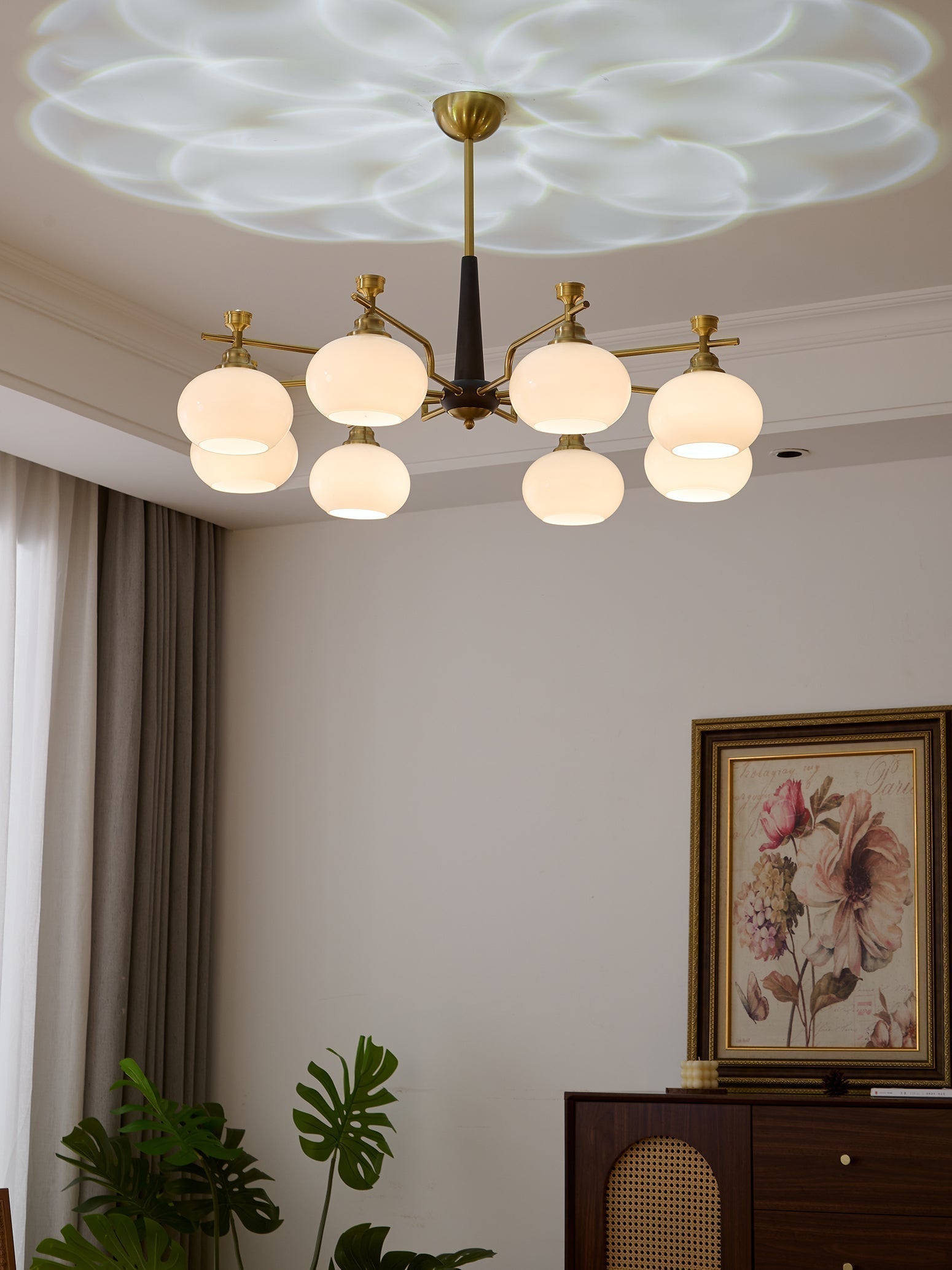 Alistair Sphere Chandelier - Blowlighting