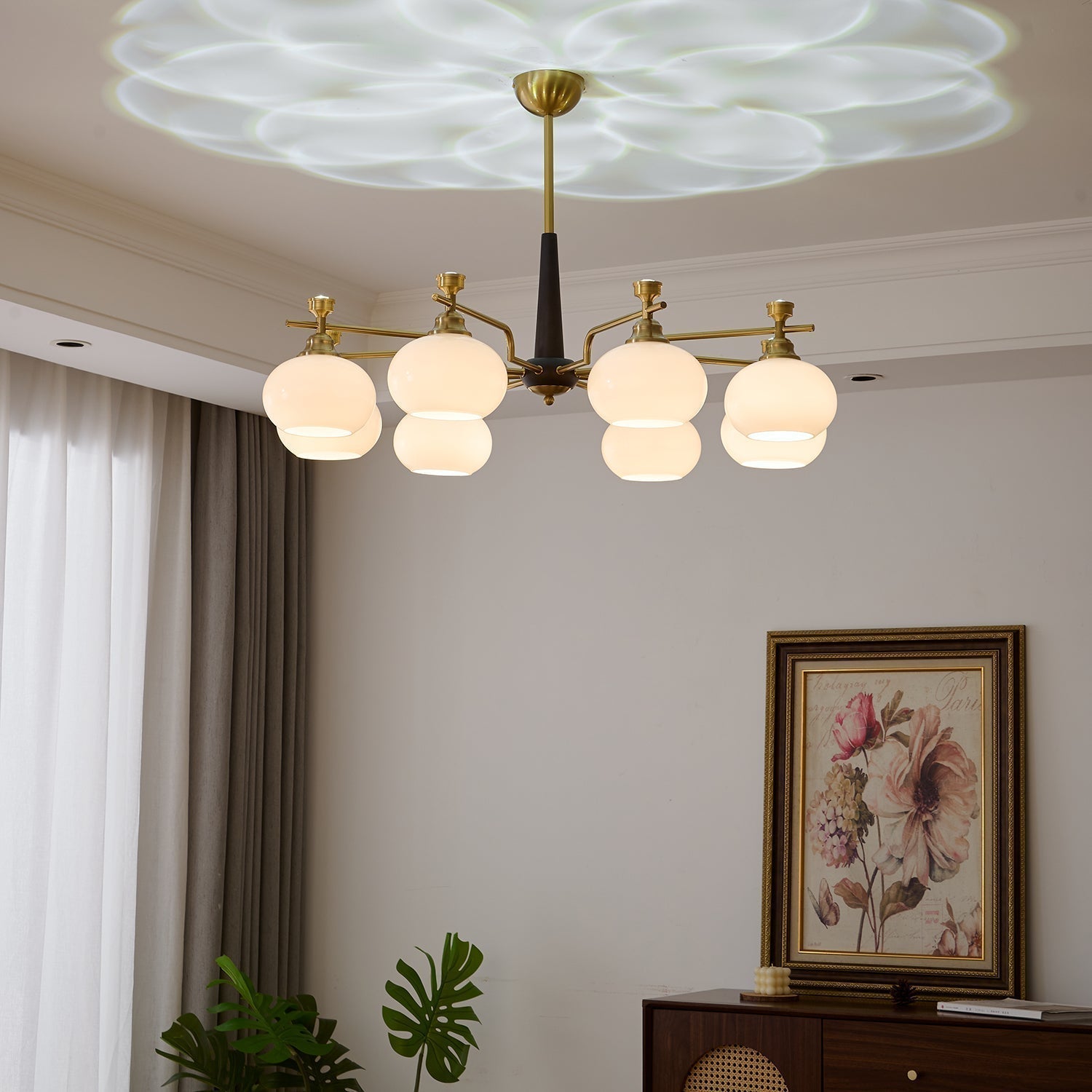 Alistair Sphere Chandelier - Blowlighting