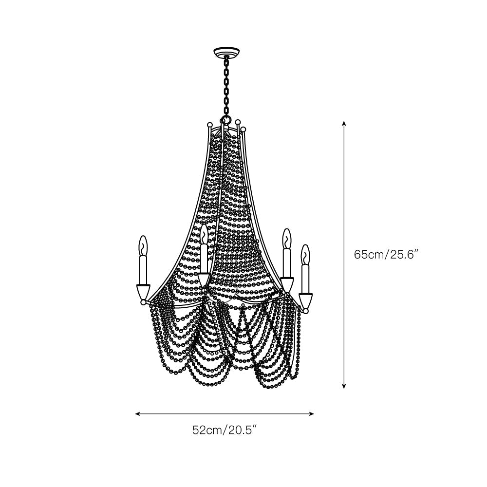 Zoruvyn Postmodern Luxury Crystal Chandelier - Lamp Copper