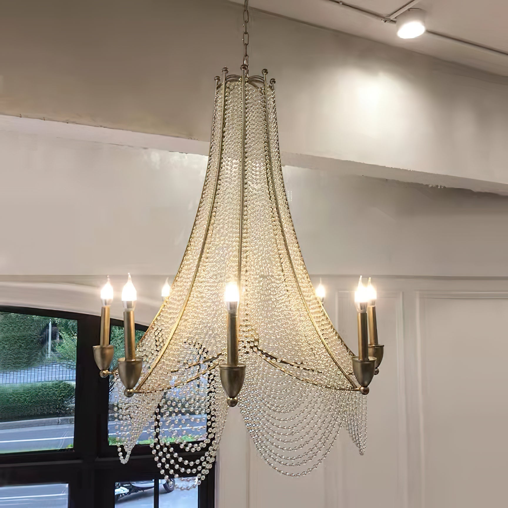 Zoruvyn Postmodern Luxury Crystal Chandelier - Lamp Copper
