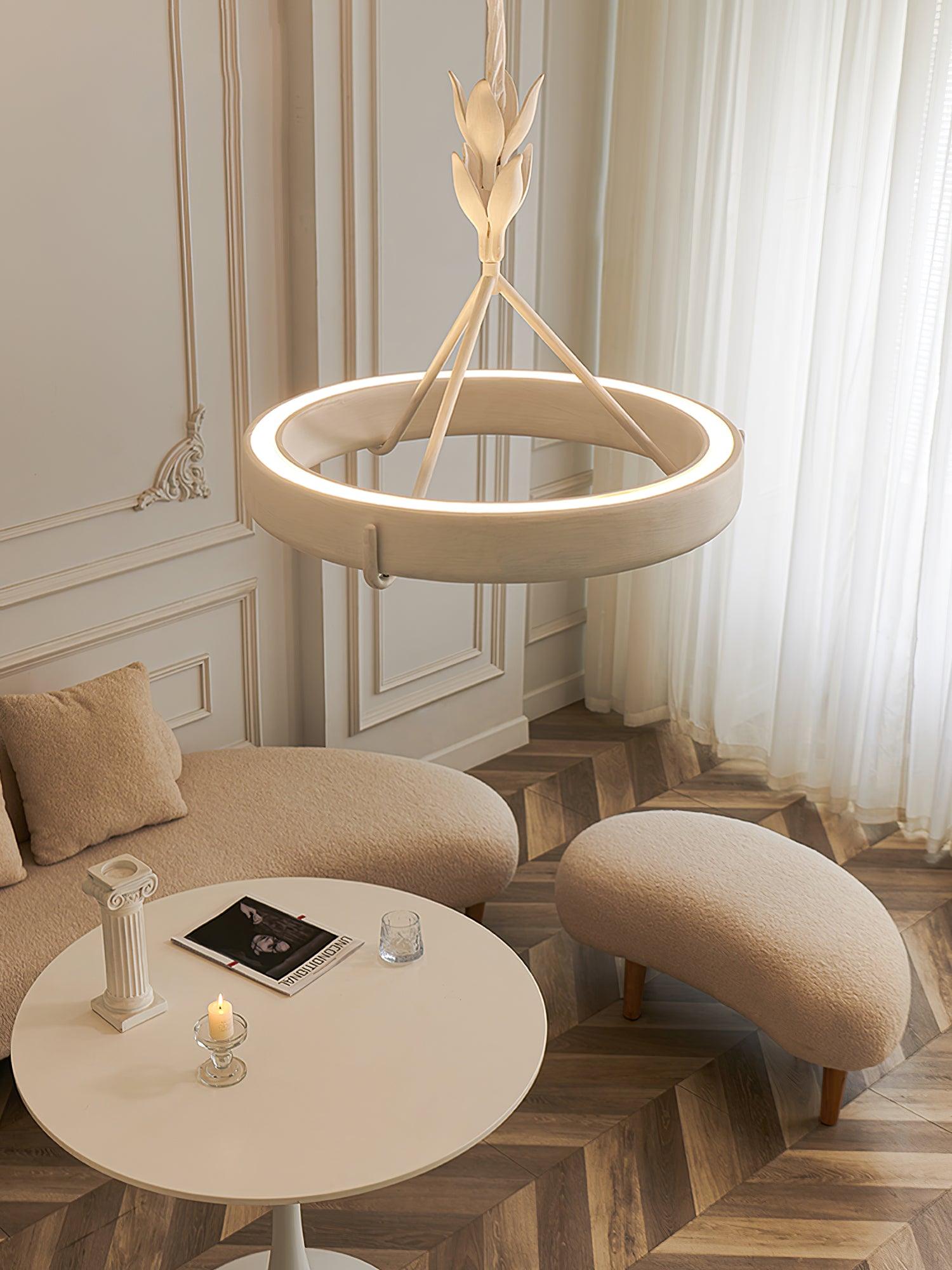 Tinsley Plaster Chandelier - Blowlighting