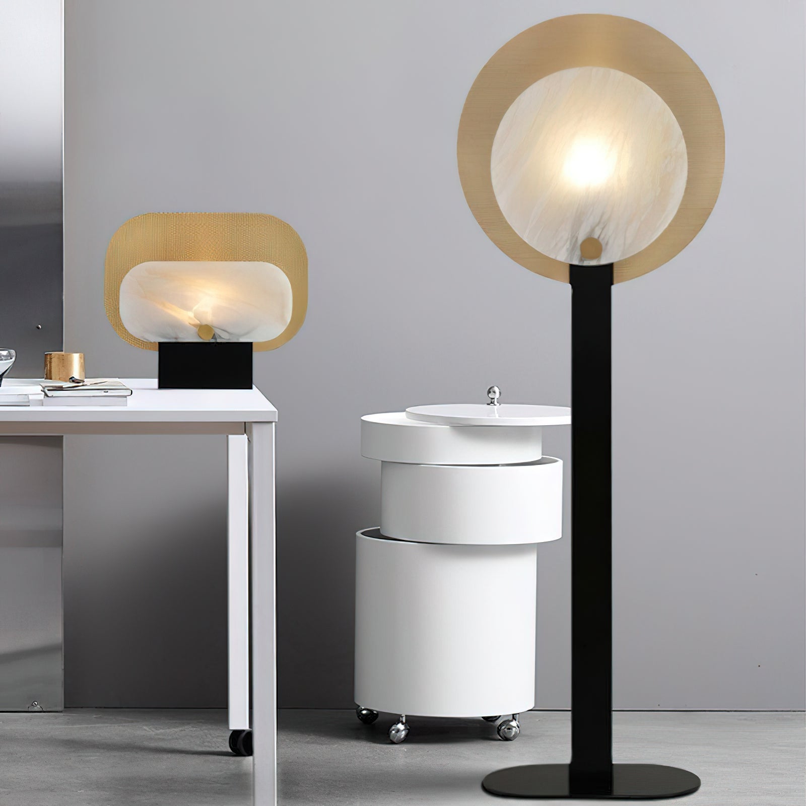 Altai Floor Lamp - Lamp Copper