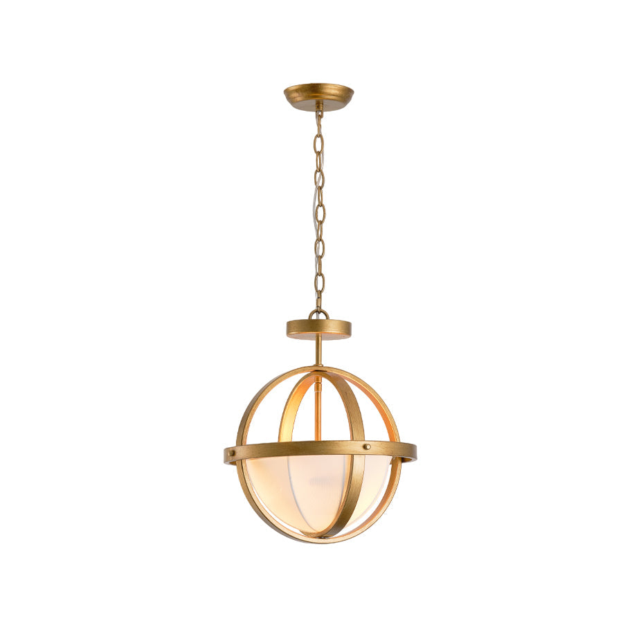 Aevuvyi Modern Minimalist Metal Fabric Pendant Lamp - Lamp Copper