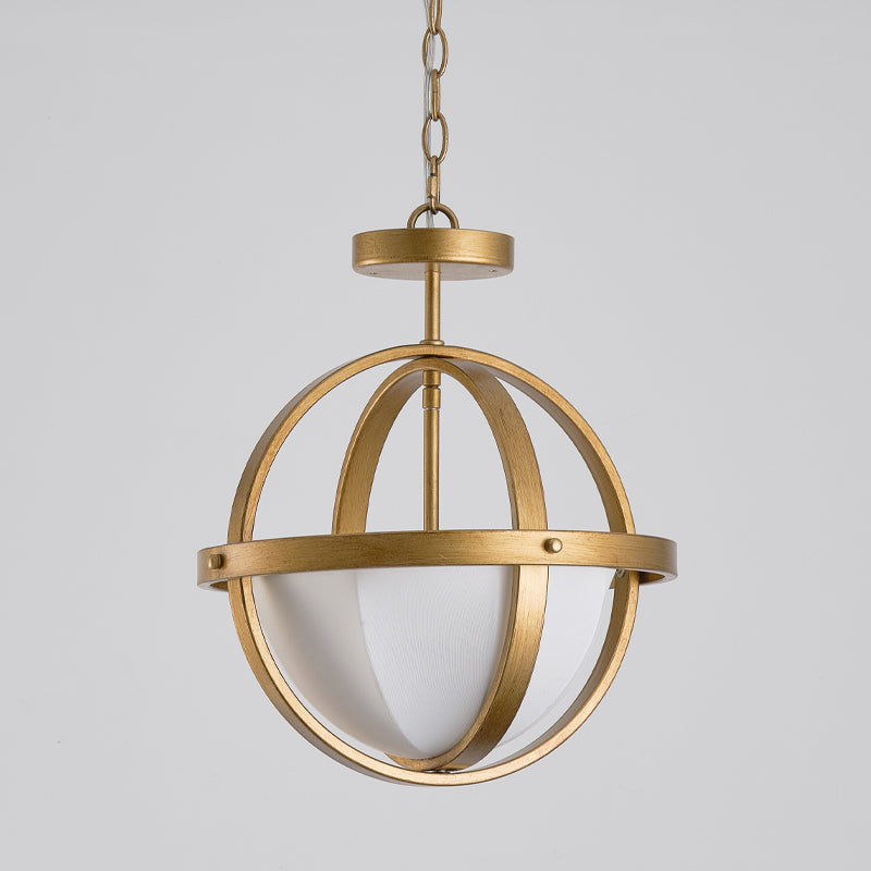 Aevuvyi Modern Minimalist Metal Fabric Pendant Lamp - Lamp Copper