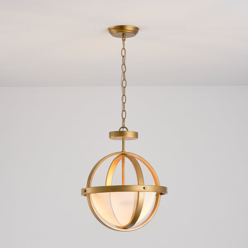Aevuvyi Modern Minimalist Metal Fabric Pendant Lamp - Lamp Copper