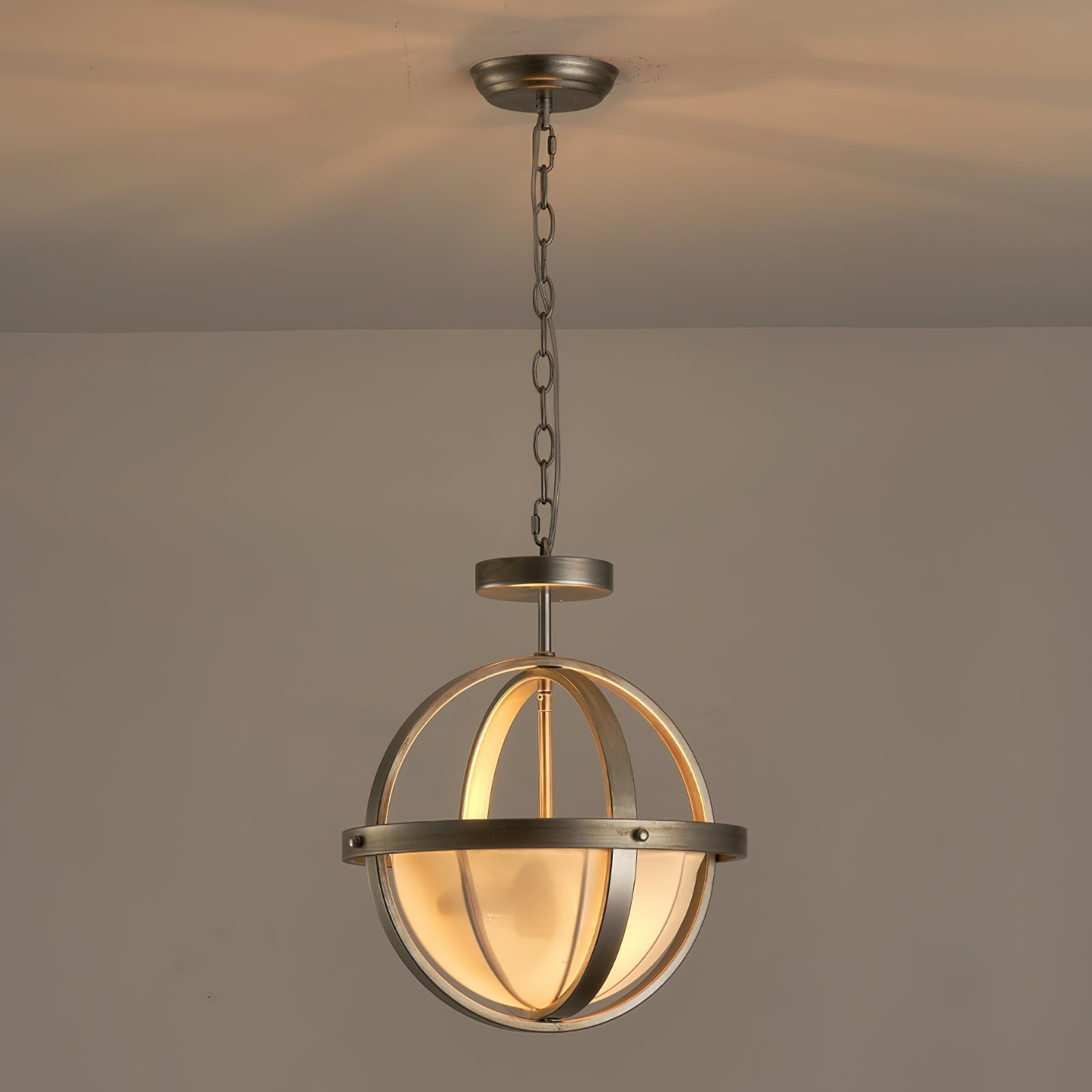 Aevuvyi Modern Minimalist Metal Fabric Pendant Lamp - Lamp Copper