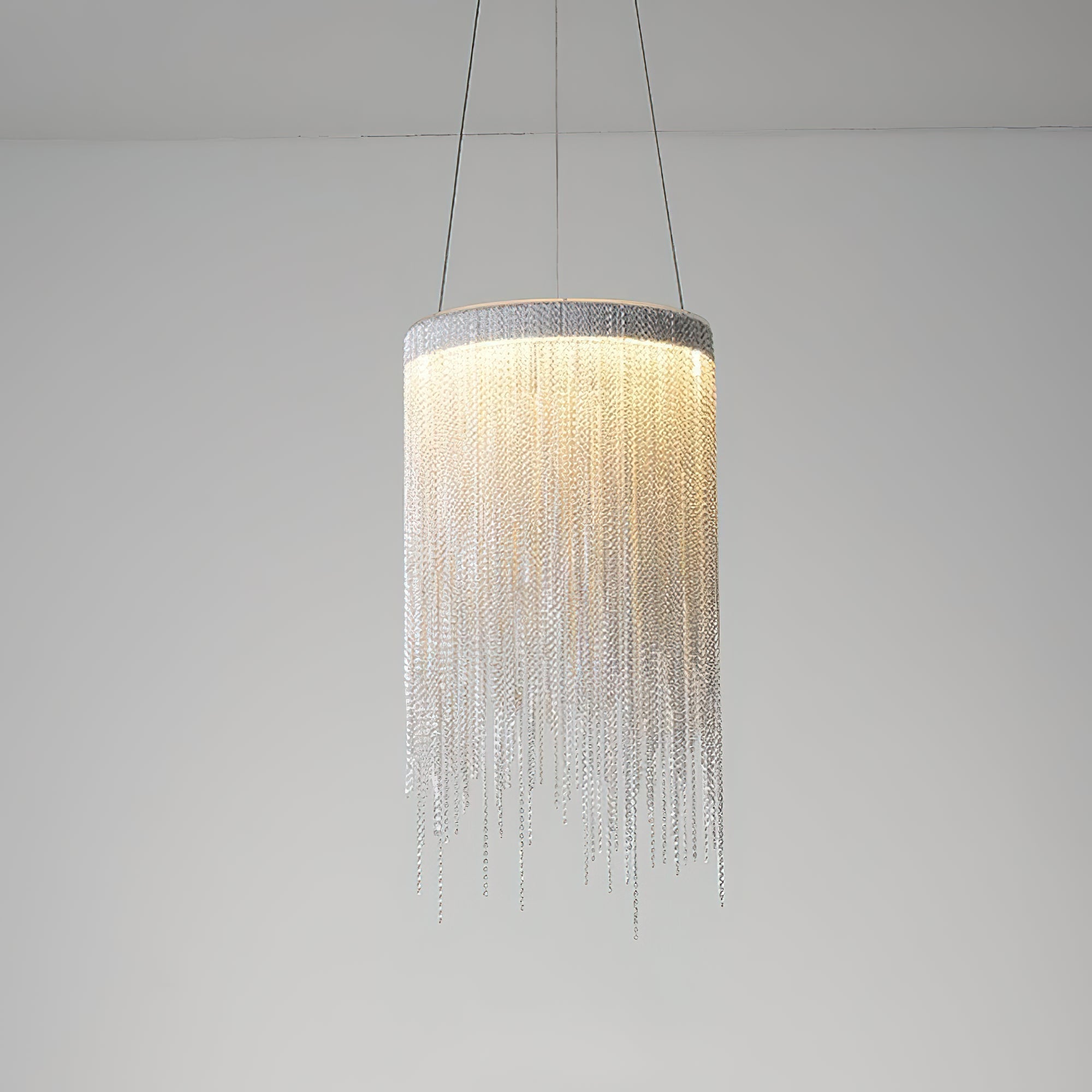 Aluminum Chain Tassel Pendant Light - Blowlighting