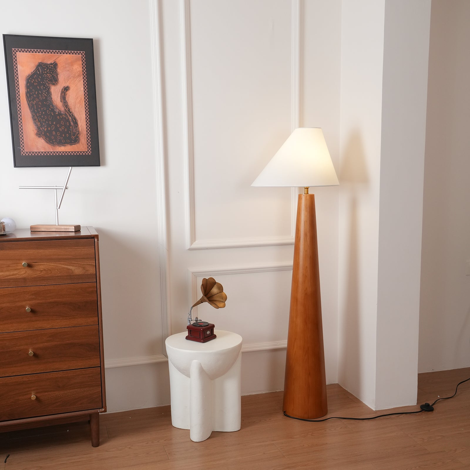 Alvin Floor Lamp - Lamp Copper