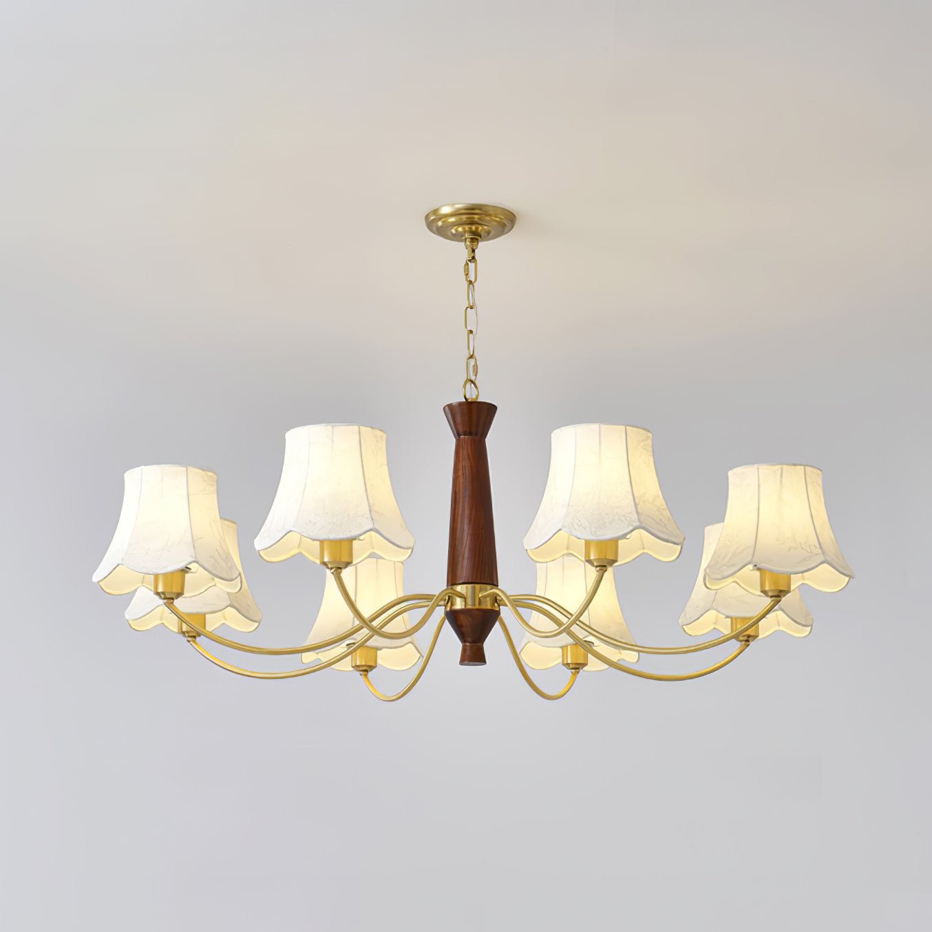 Alyssa Fabric Chandelier - Blowlighting