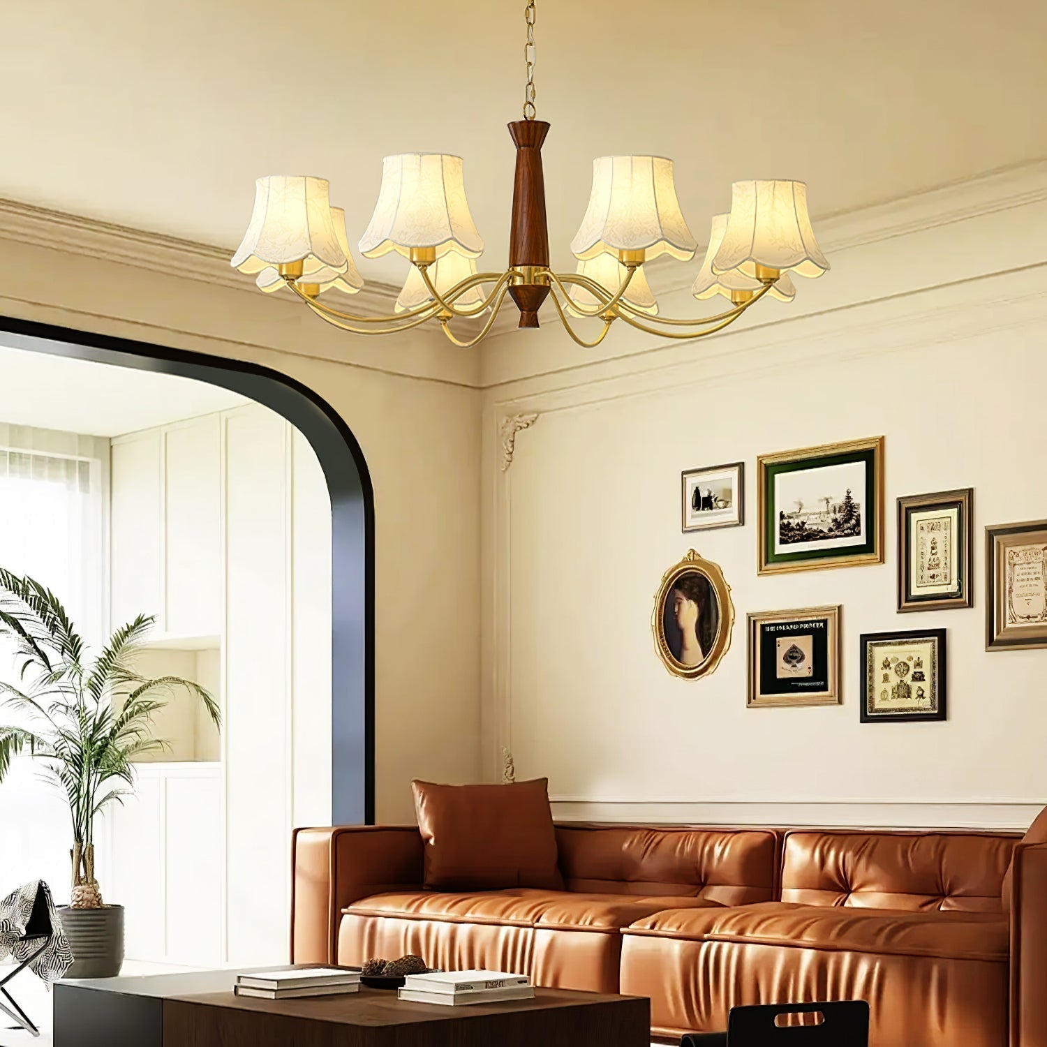 Alyssa Fabric Chandelier - Blowlighting