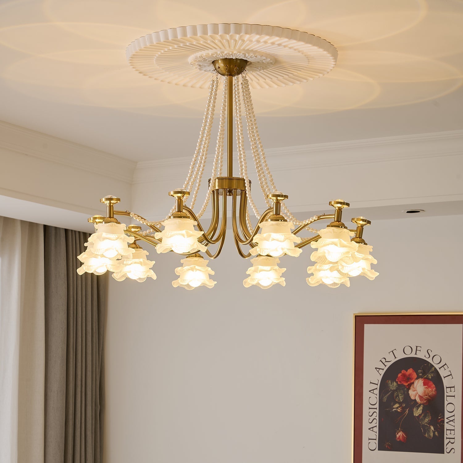 Amaris Rose Chandelier - Blowlighting