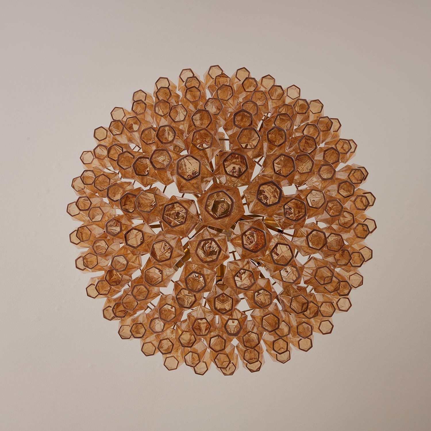 Aurora Chandelier Amber Empire Prism - Neutralighting