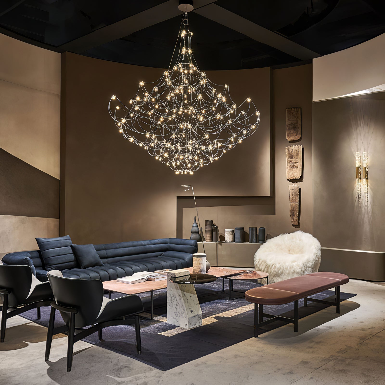 Amos Light Group Chandelier - Blowlighting